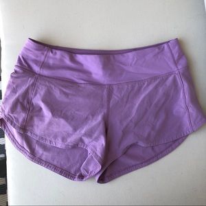 Lululemon speed shorts
